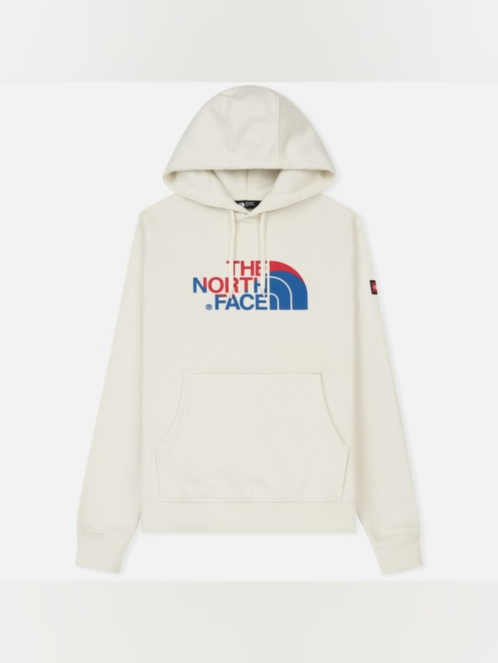 The North Face Korea Flag Logo Hoodie Sweatshirt